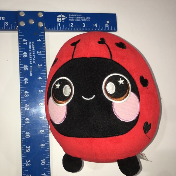 Squishamals Lainey Ladybug 10" Plush - Picture 5 of 7